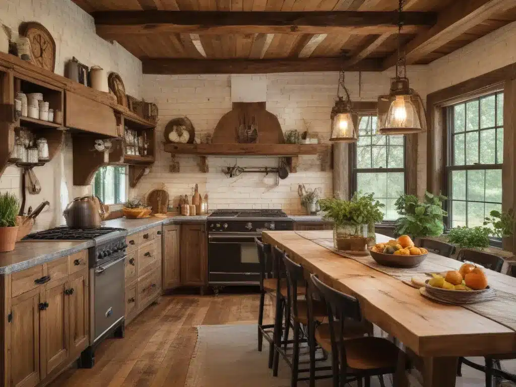 How To Incorporate Rustic Touches For Farmhouse Charm