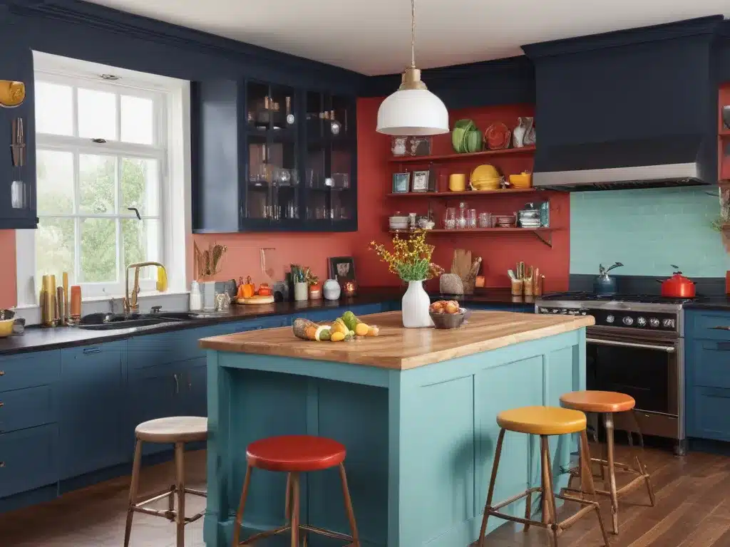 Making a Statement with Color: Bold Kitchen Palettes That Pop