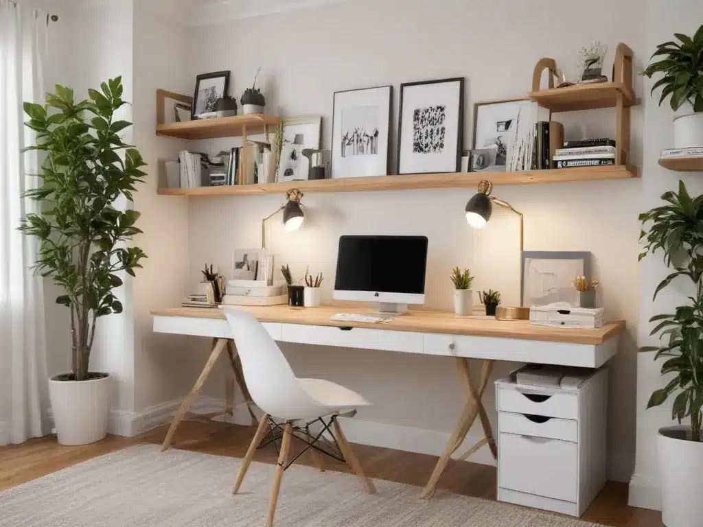 Simple But Stylish Home Office Designs For Maximum Productivity