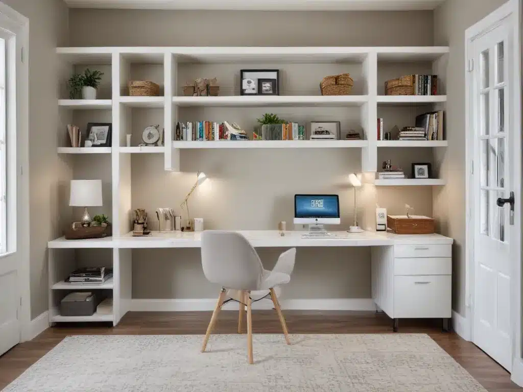 Transform An Unused Space Into A Home Office