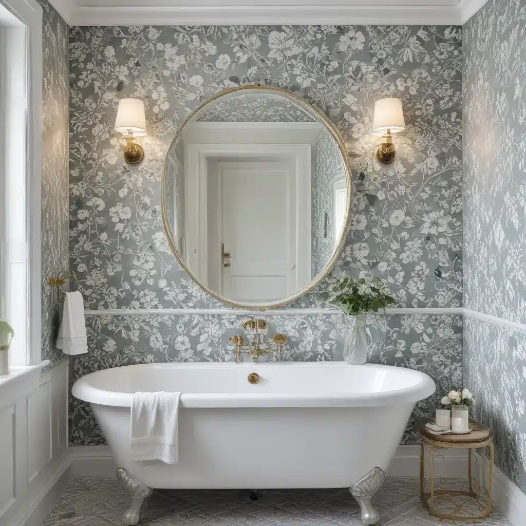 Add An Elegant Touch With Bathroom Wallpaper Add An Elegant Touch With Bathroom Wallpaper