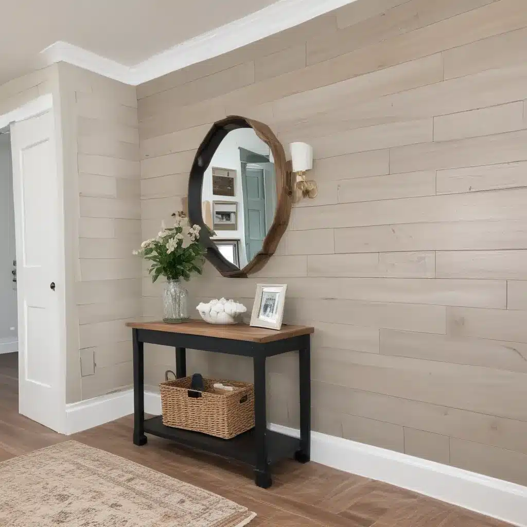 Add Character With Shiplap Accent Walls