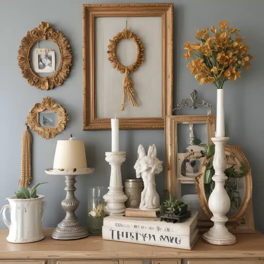 Add Charm To Your Home With Thrifted Finds And DIY Accents