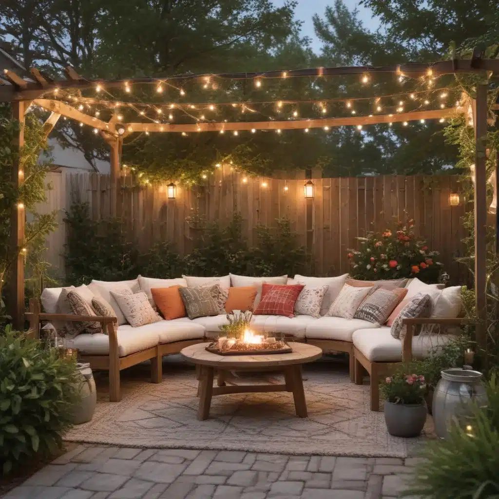 Add Hygge Charm with Cozy Backyard Seating Areas