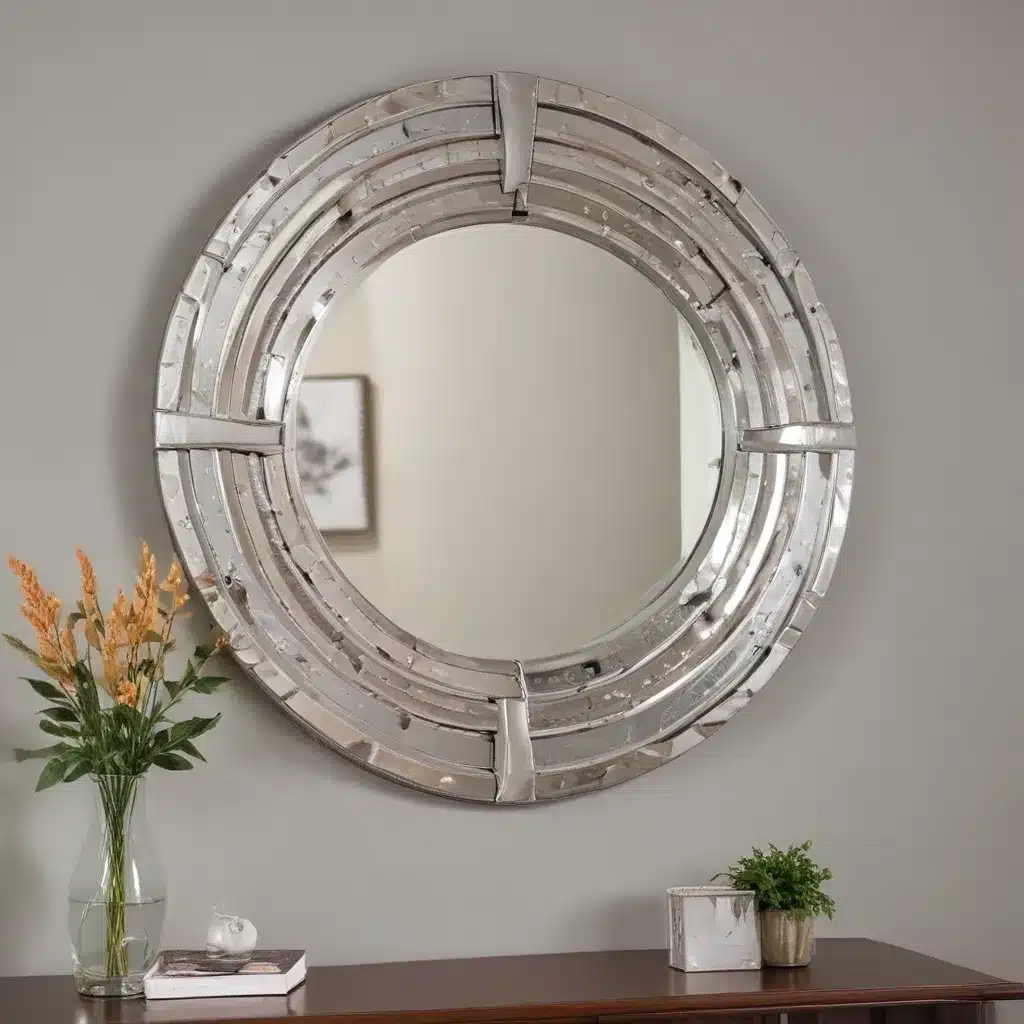 Add Personality With Unique Wall Mirrors