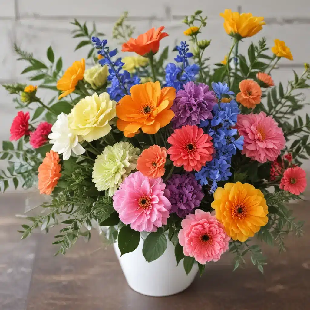 Add Pops Of Color With Fresh Florals