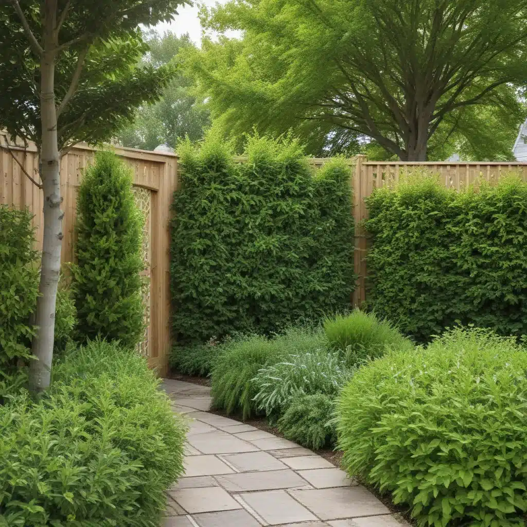 Add Privacy To Your Garden With Trees, Shrubs and Screens