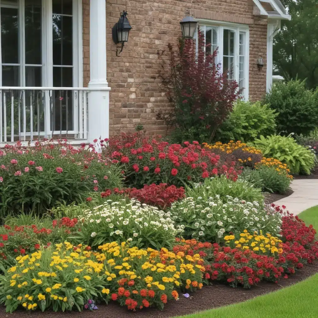 Add Seasonal Curb Appeal with Flowerbeds