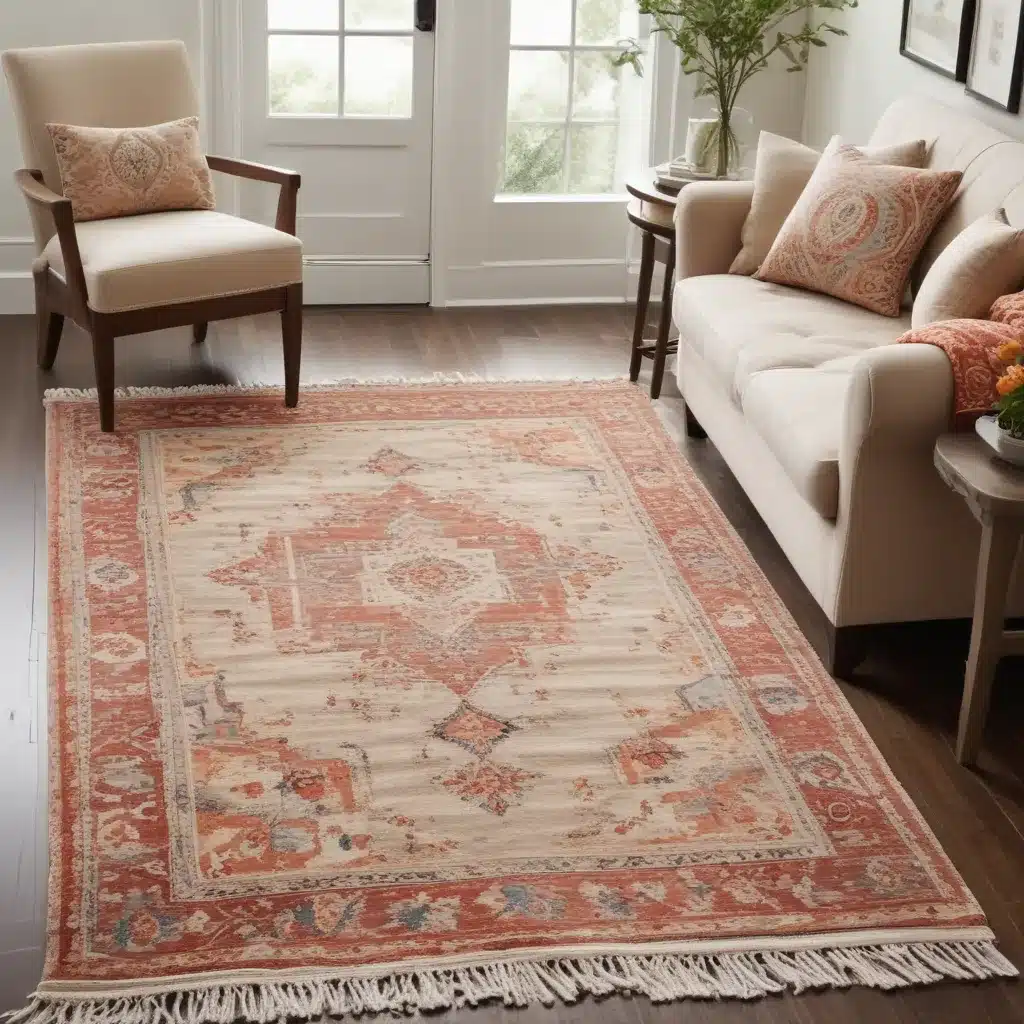 Add Warmth with Area Rugs and Textiles