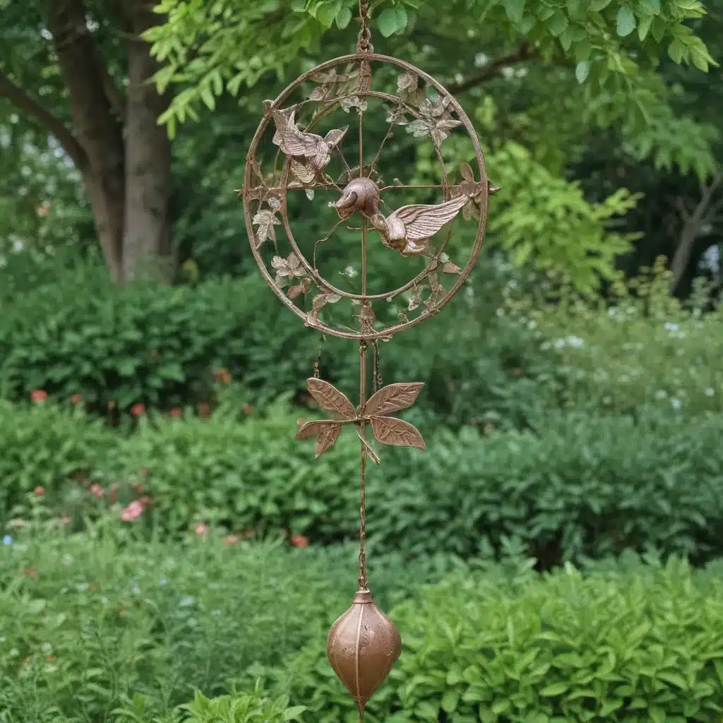 Adding Wind Chimes, Weathervanes and Sundials in the Garden