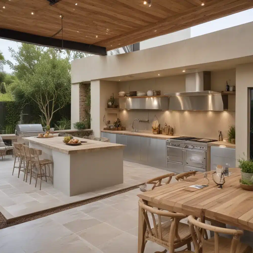 Alfresco Dining with Outdoor Kitchens