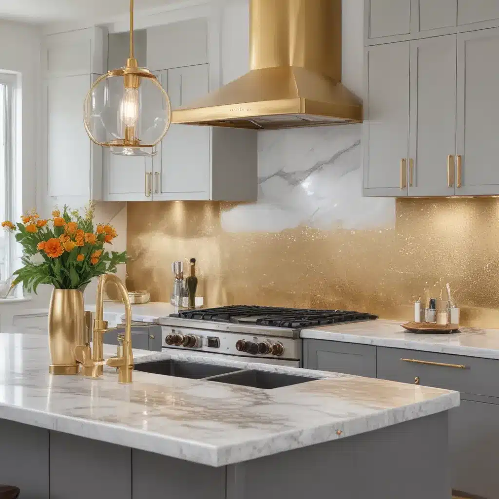 All That Glitters: Metallic Accents to Brighten Your Kitchen