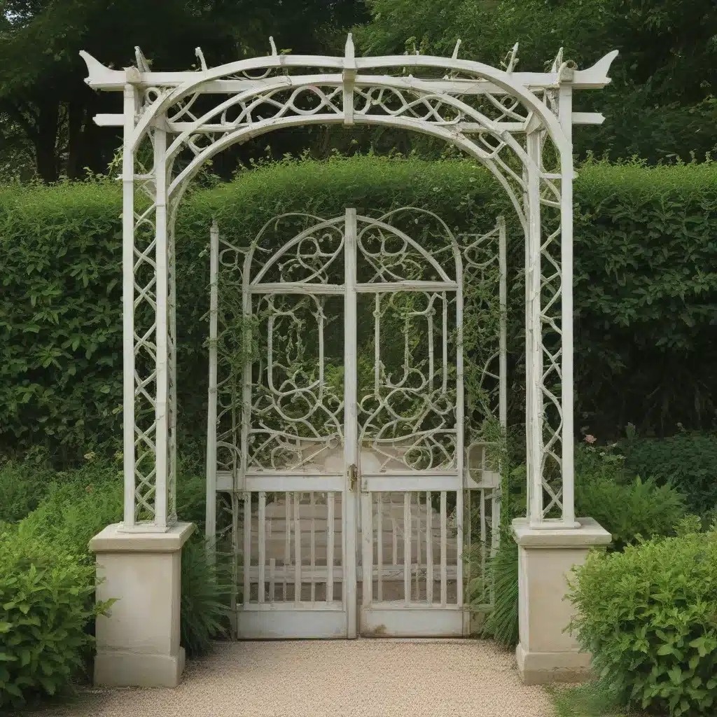 Arbours, Trellis and Obelisks as Decorative Supports