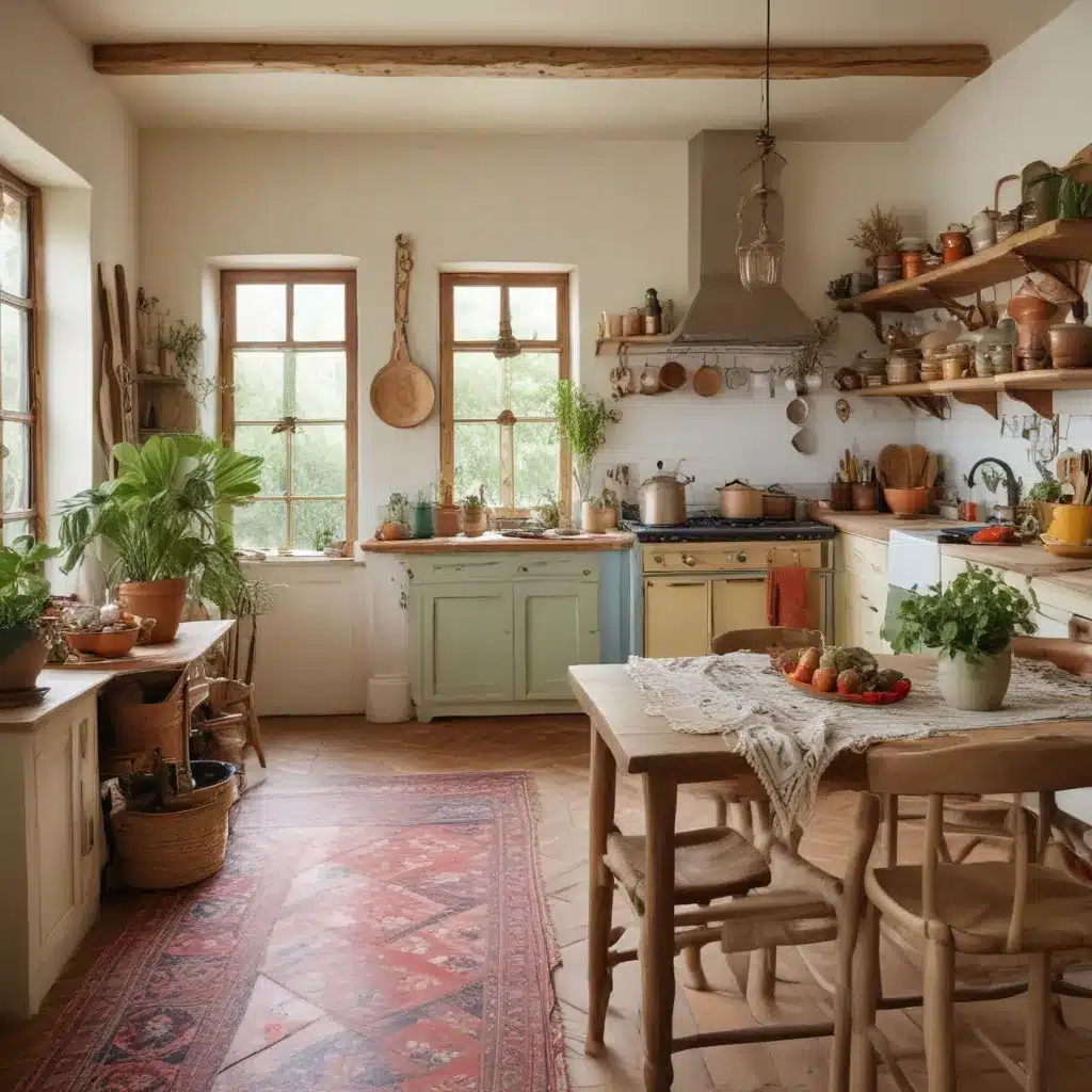 Bohemian Kitchens: Global Influences and Laid-Back Elegance