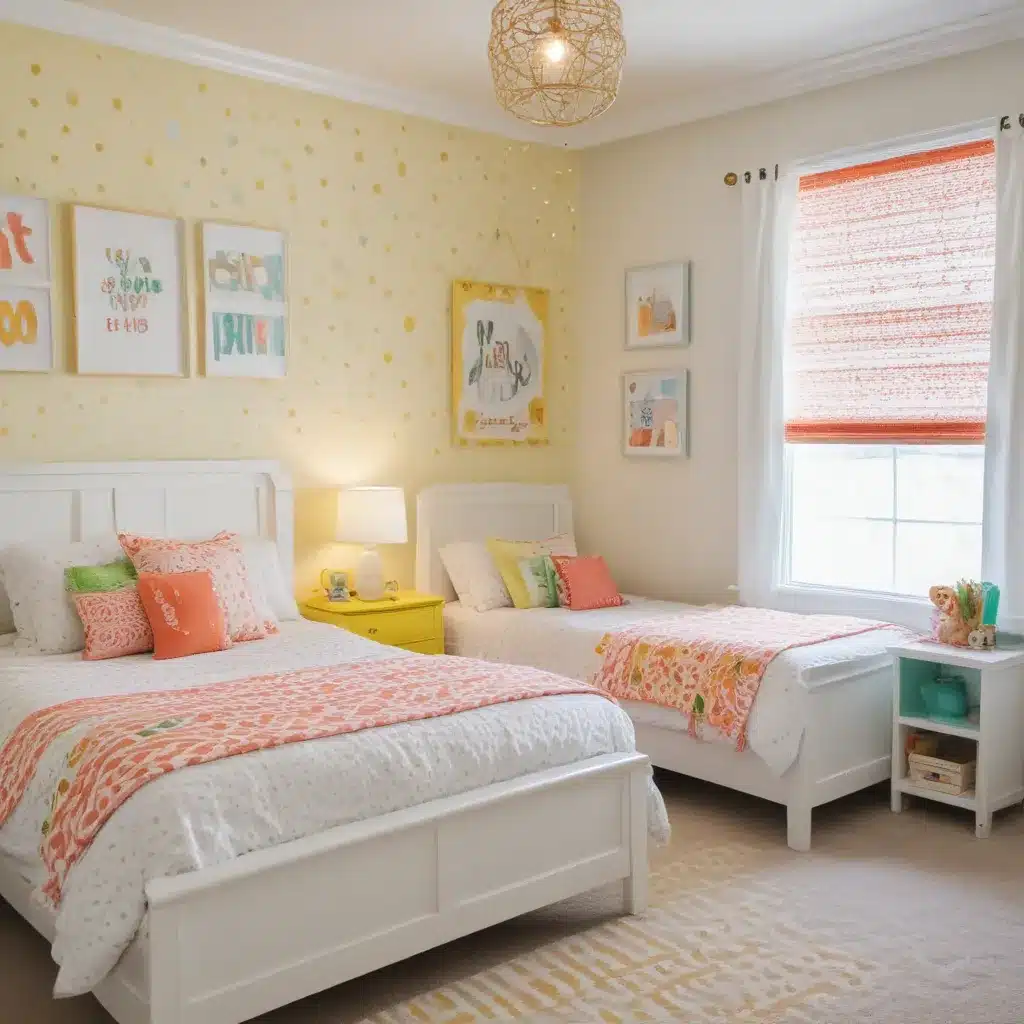Bright And Cheerful Kids Room Decor On A Dime