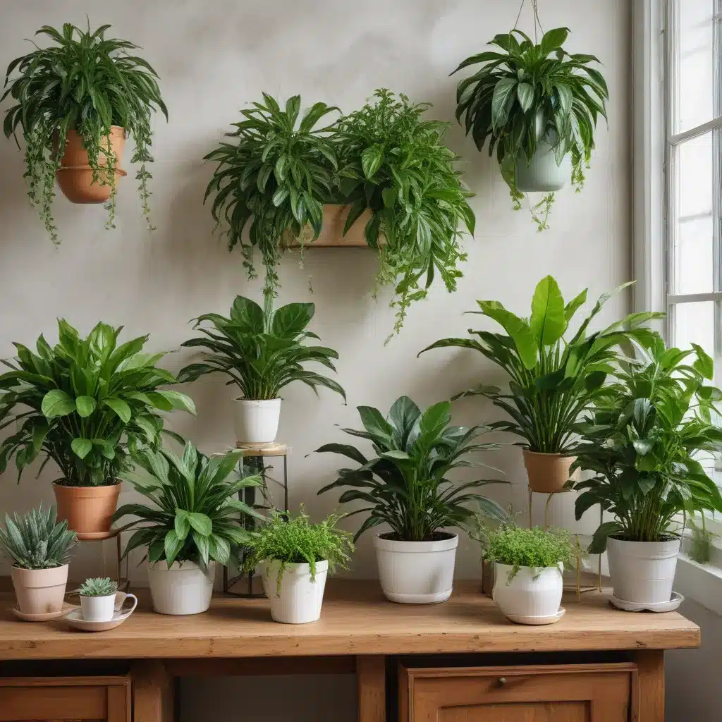 Bring Nature Indoors With Lush Houseplants