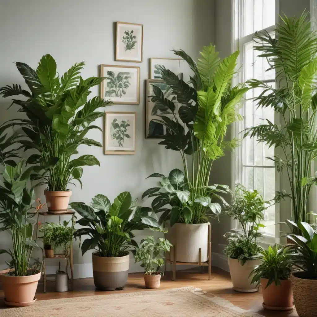 Bring The Outdoors In With Lush Houseplants