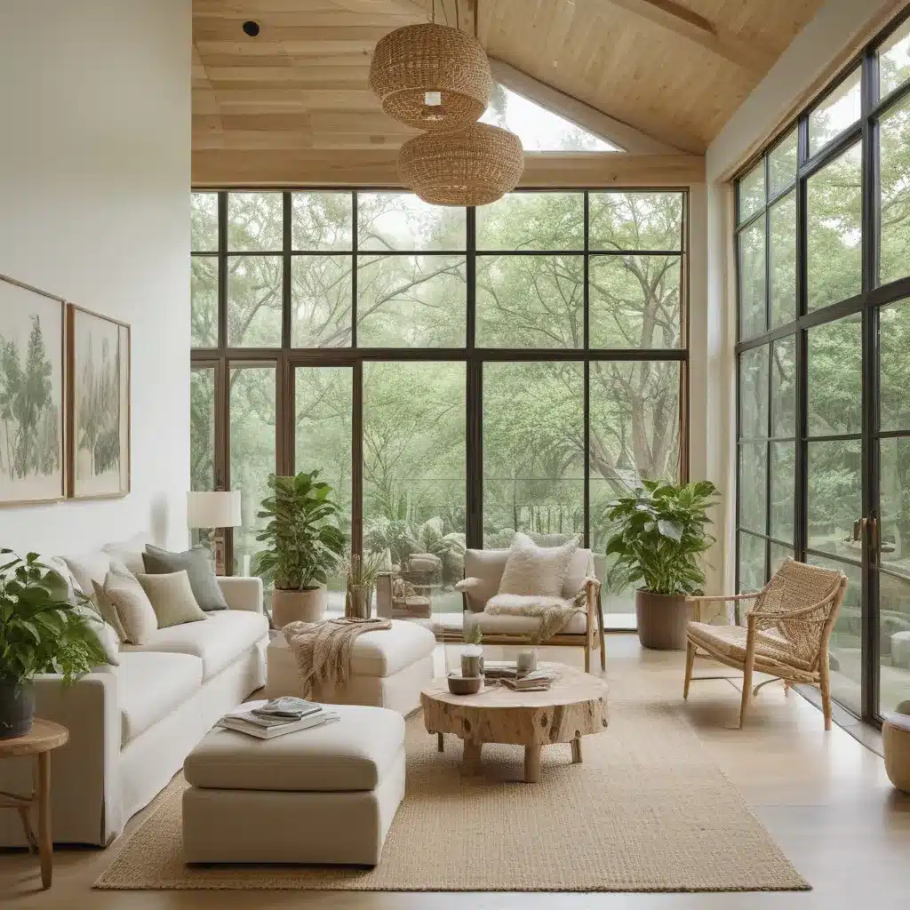 Bringing the Outdoors In: Natural Materials, Light and Greenery