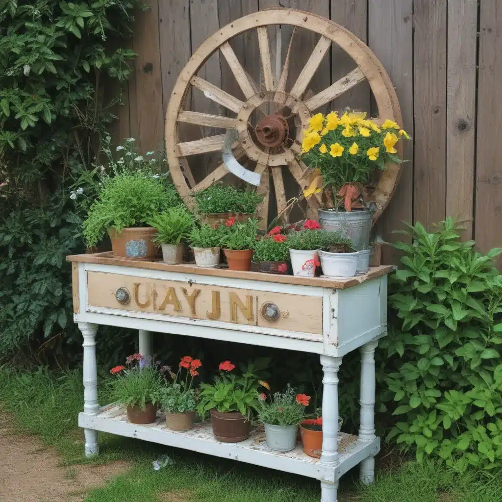 Budget Friendly Ways to Upcycle Junk into Garden Art Budget Friendly Ways to Upcycle Junk into Garden Art