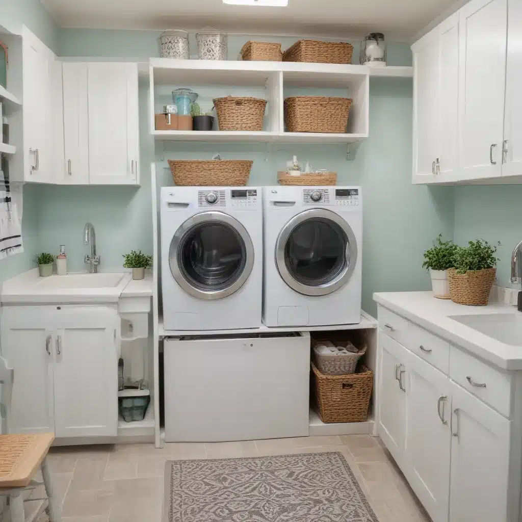 Budget Laundry Room Makeovers With Lots Of Functionality