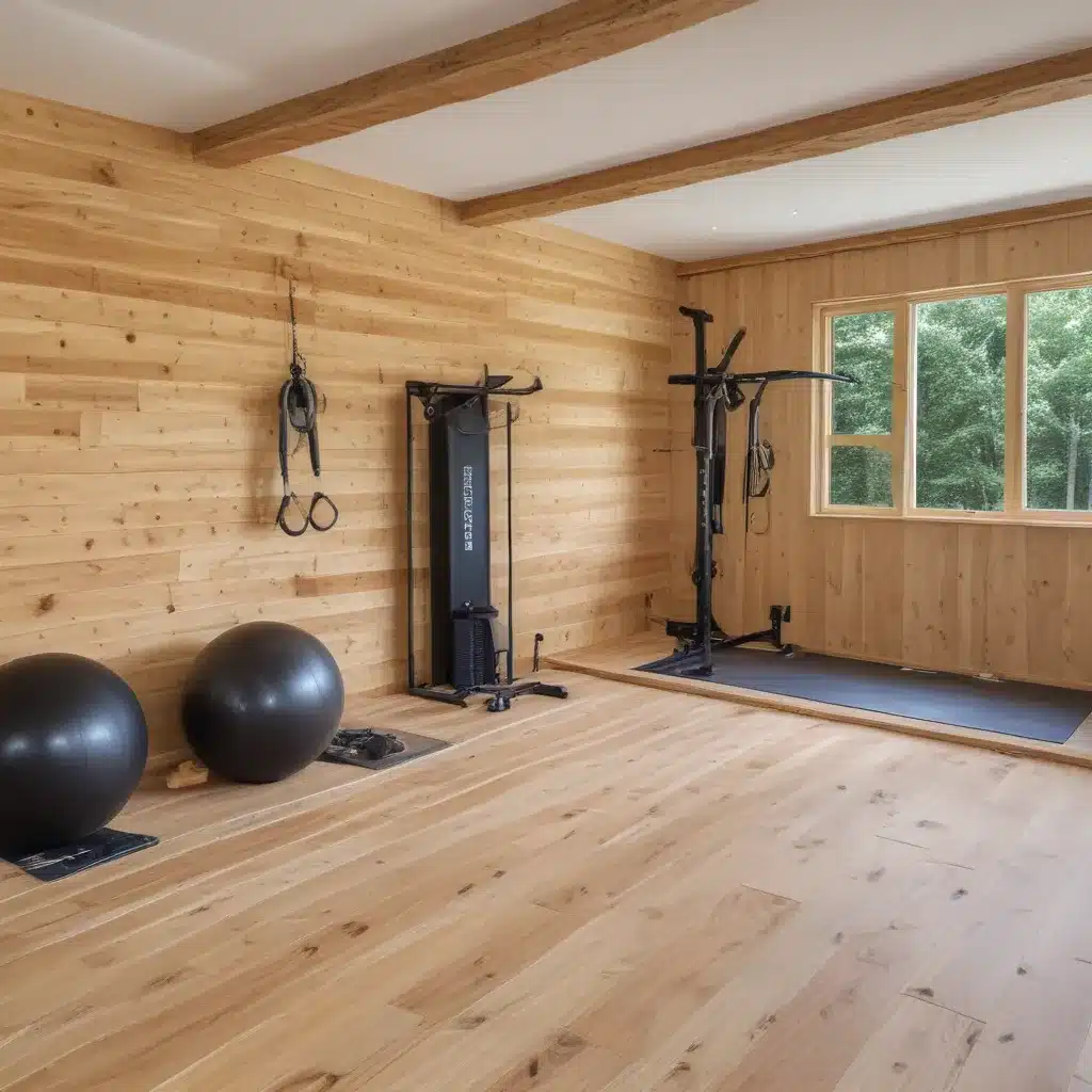 Building a Home Gym Using Sustainable Wood and Natural Materials