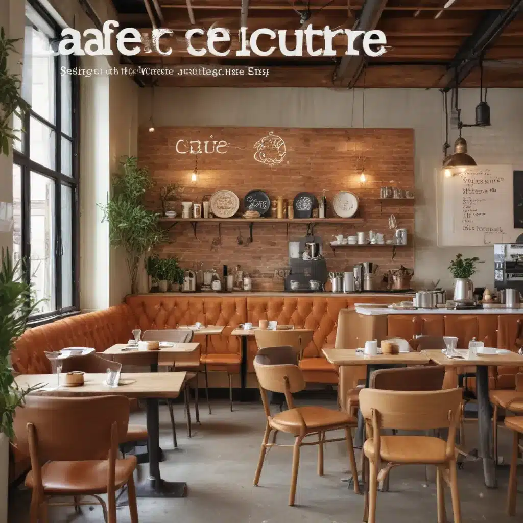 Cafe Culture: Settings that Inspire Meeting and Eating