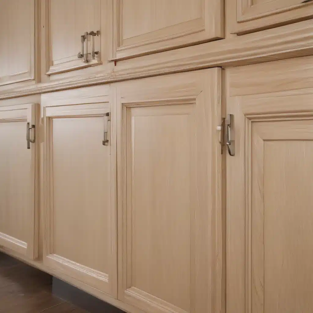 Cerused Cabinets: Whitewashed Stain Creates Depth on Wood Cabinets