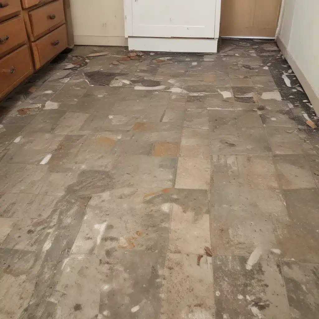 Checking For Asbestos In Old Vinyl Or Linoleum Flooring