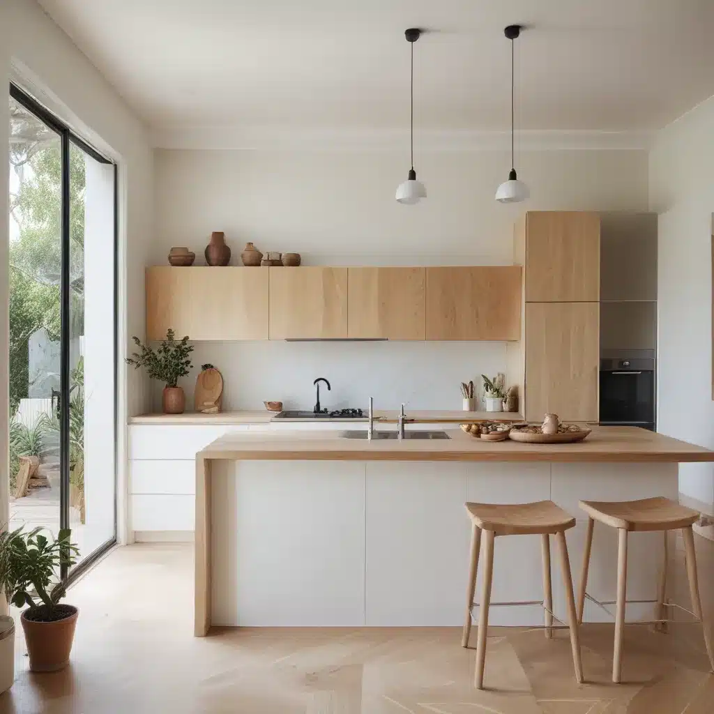 Clean Lines and Natural Materials: The Pared-Back Kitchen