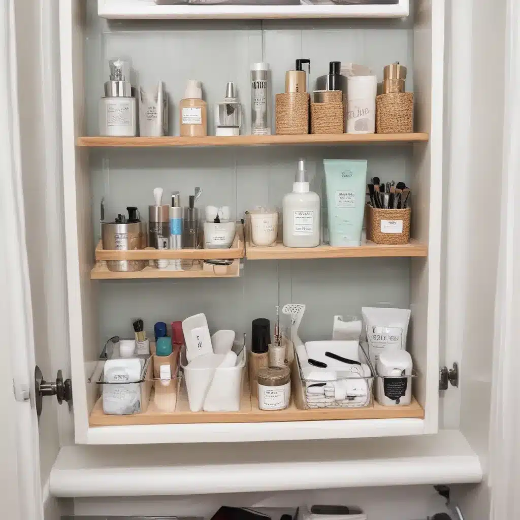 Clever Bathroom Organizing Ideas