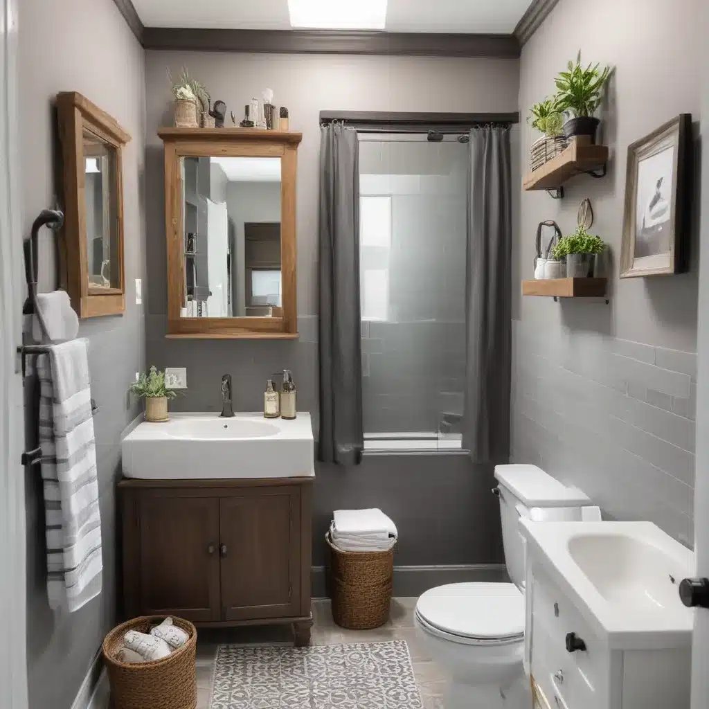 Clever Decor Tricks and Storage Ideas for Tiny Bathrooms
