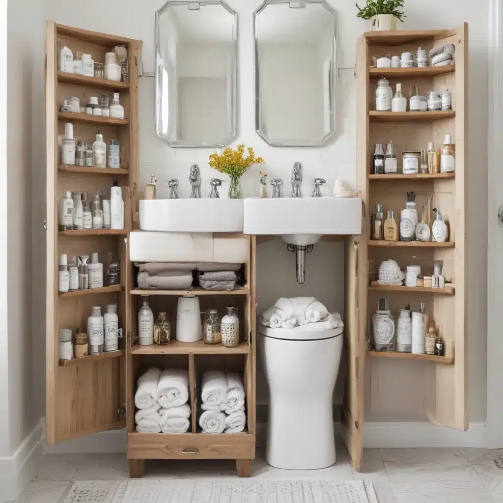 Clever Storage Hacks For Small Bathrooms
