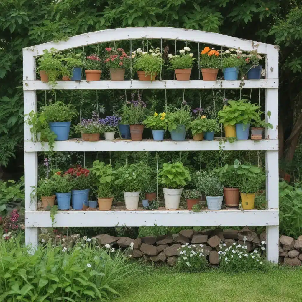 Clever Uses for Salvaged and Repurposed Materials in the Garden
