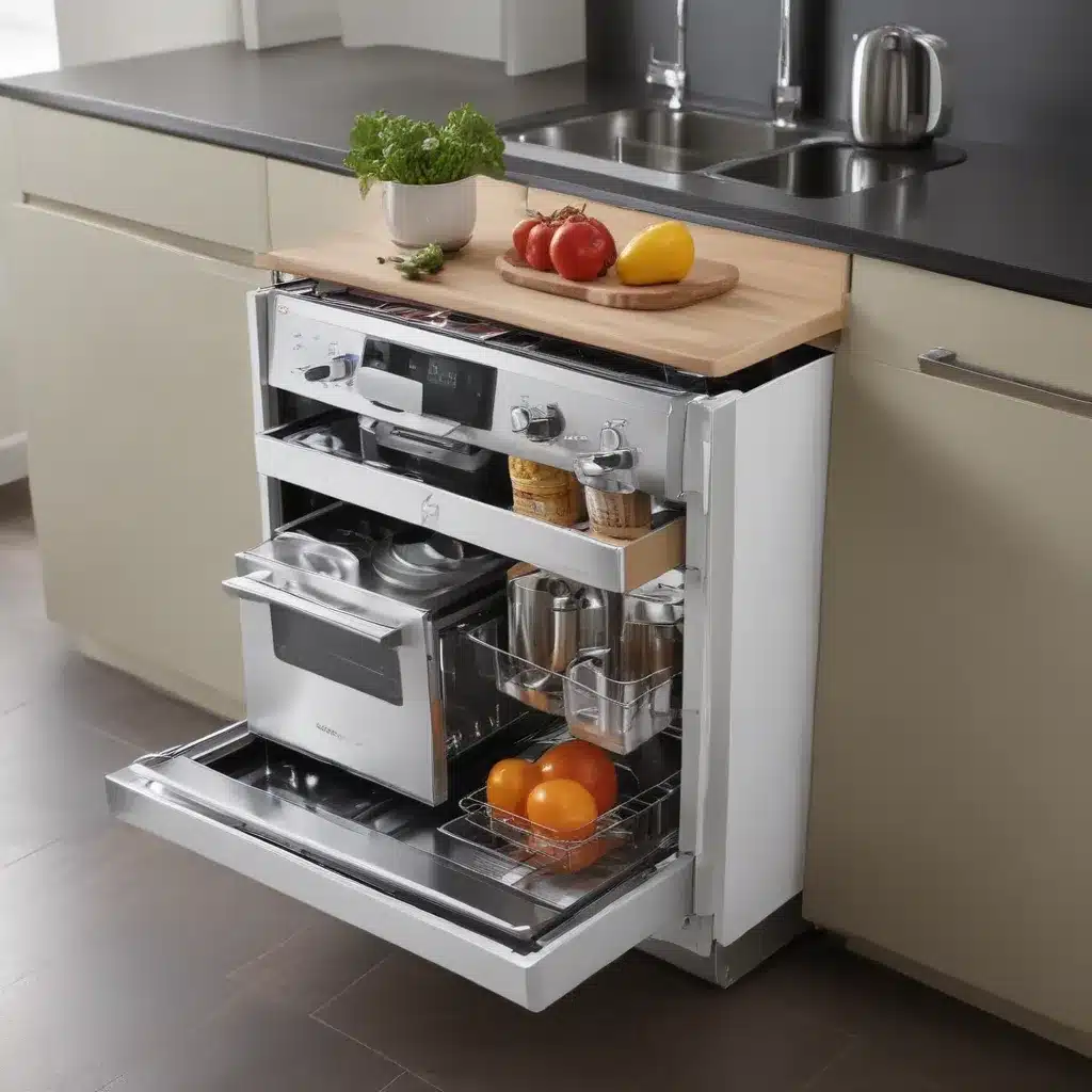 Cleverly Integrated Kitchen Appliances