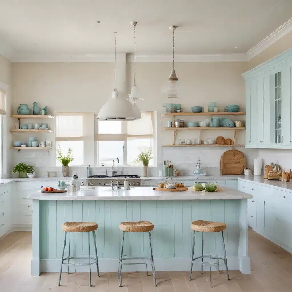 Coastal Cool: Relaxed Hues and Textures for Seaside-Style Kitchens