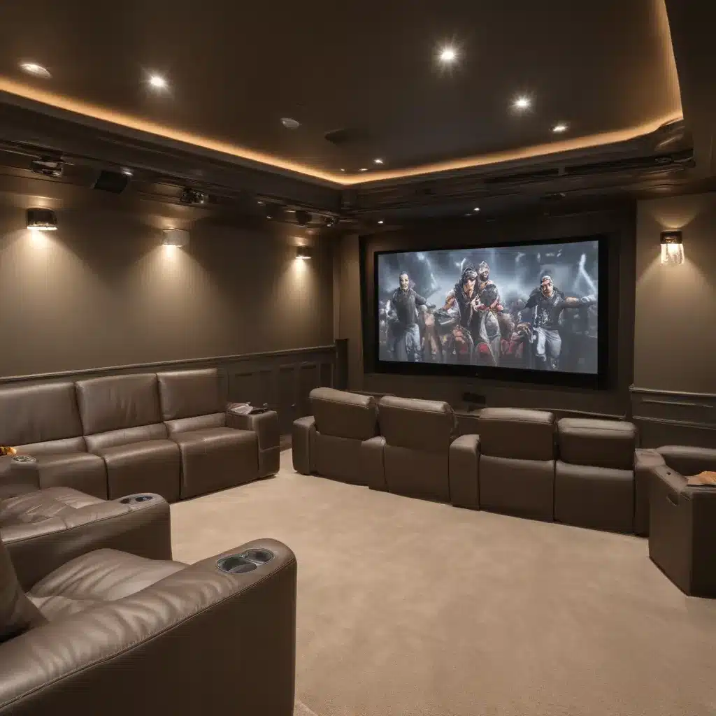 Convert Your Basement Into A Custom Home Cinema Room