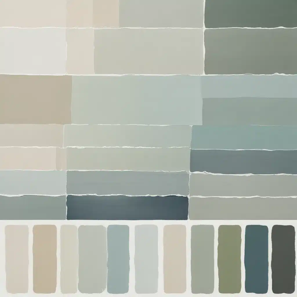 Cool, Calm Palettes