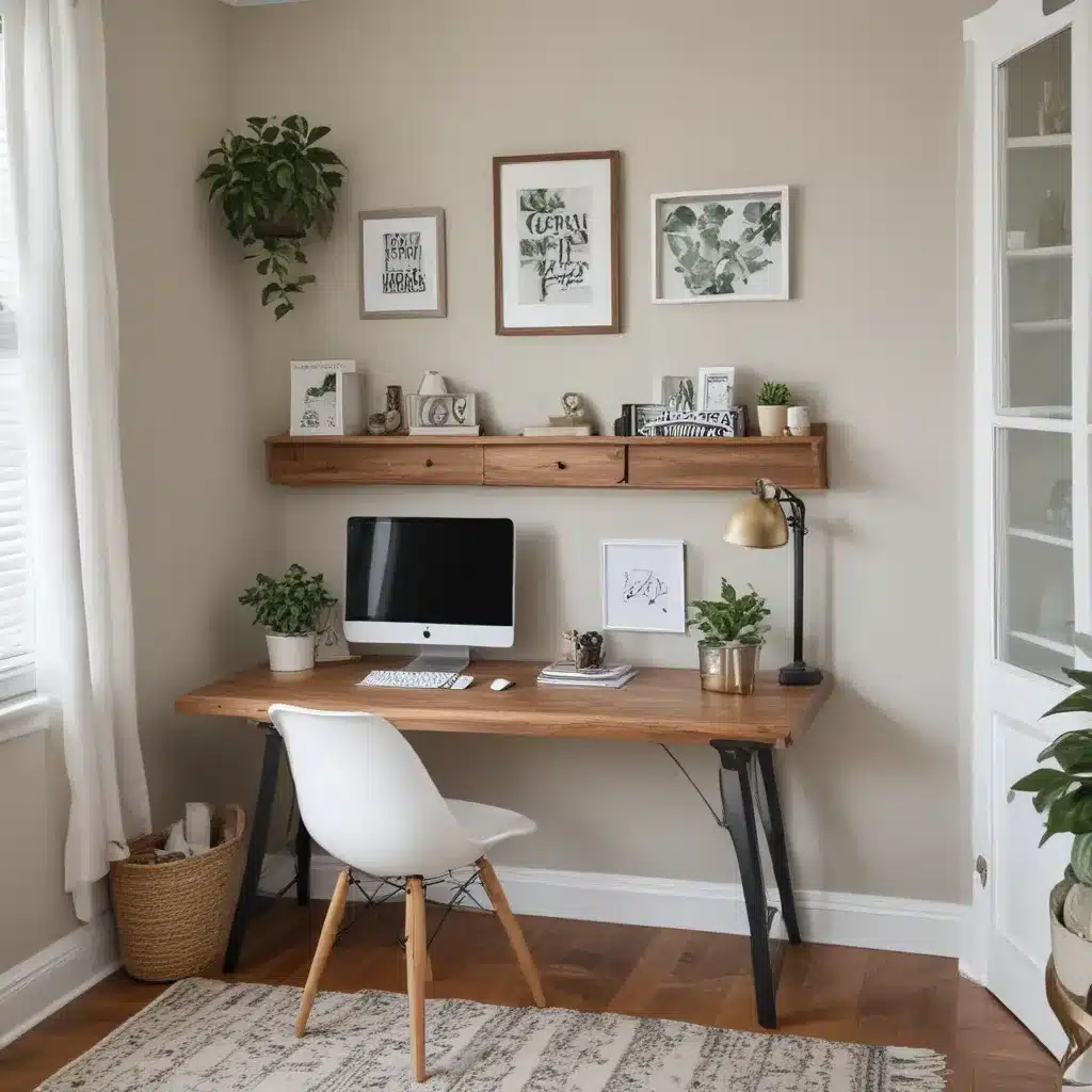 Create A Cozy Home Office Nook In A Small Space