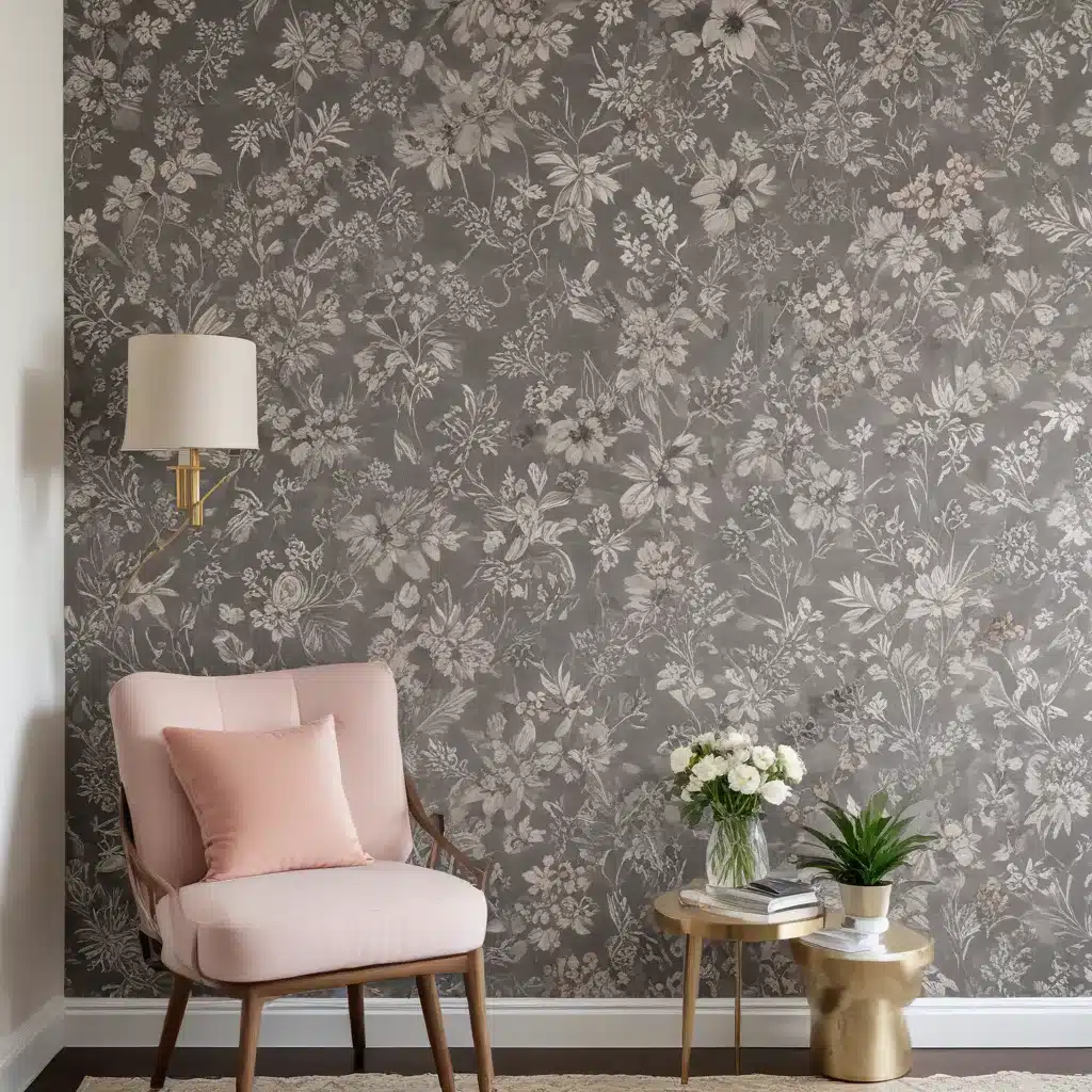 Create An Accent Wall With Wallpaper