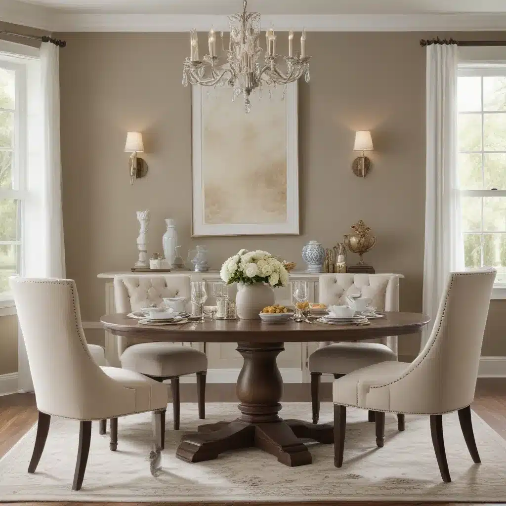 Create An Elegant But Casual Dining Space