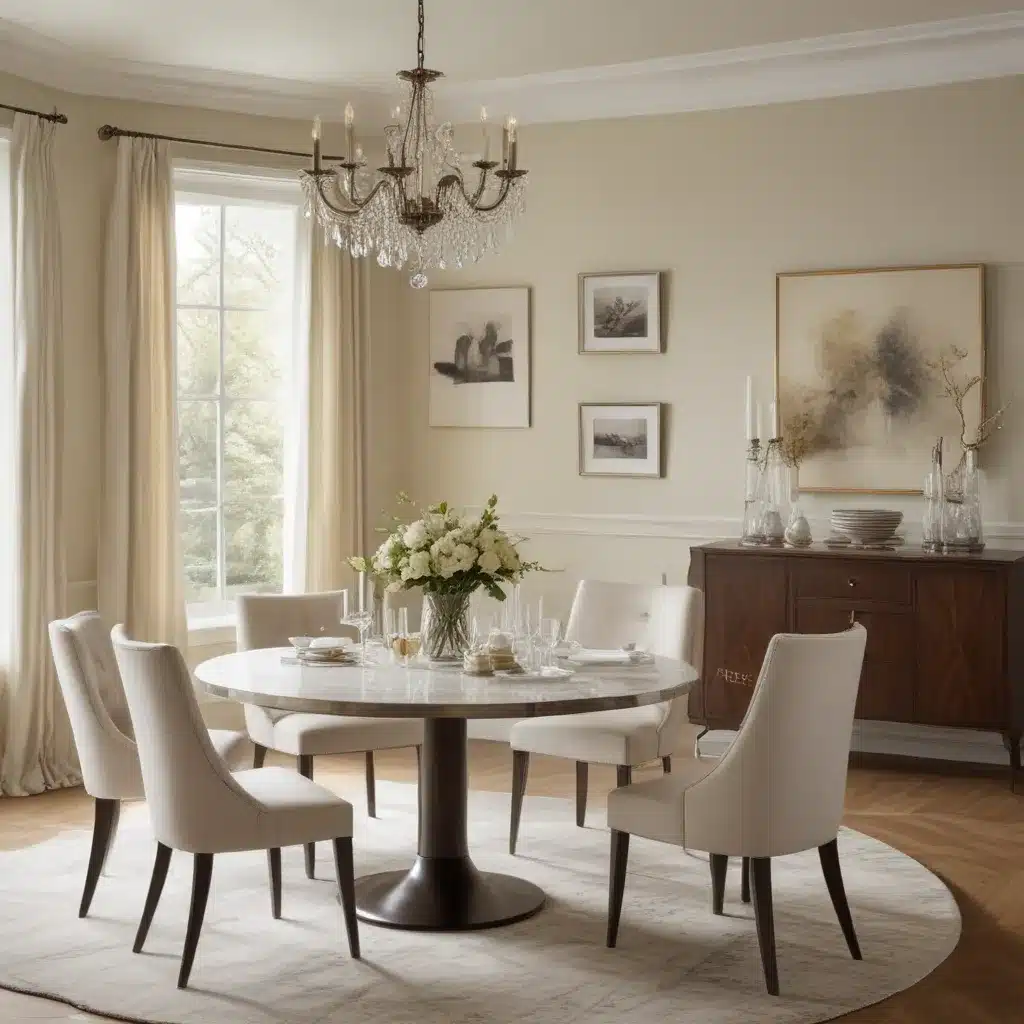 Create An Elegant Dining Room