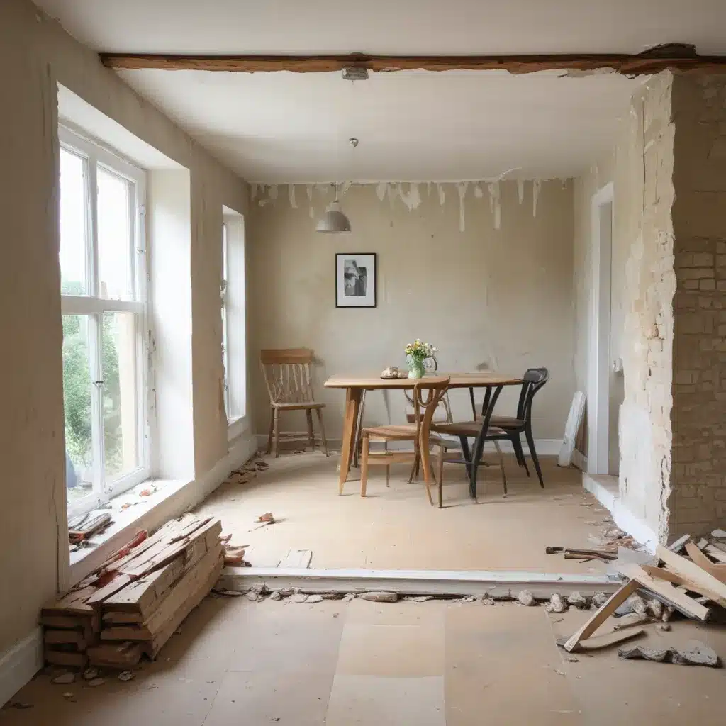 Create An Open Plan Living Space By Knocking Down Walls