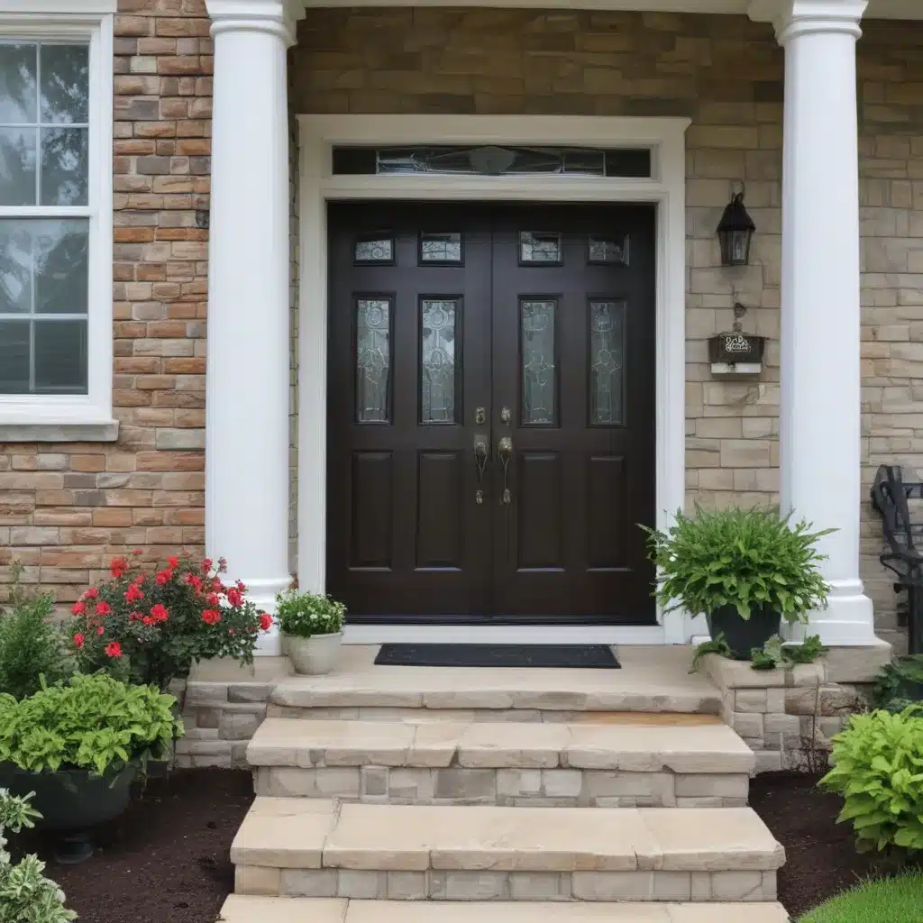 Creating Curb Appeal With a New Front Door and Landscaping