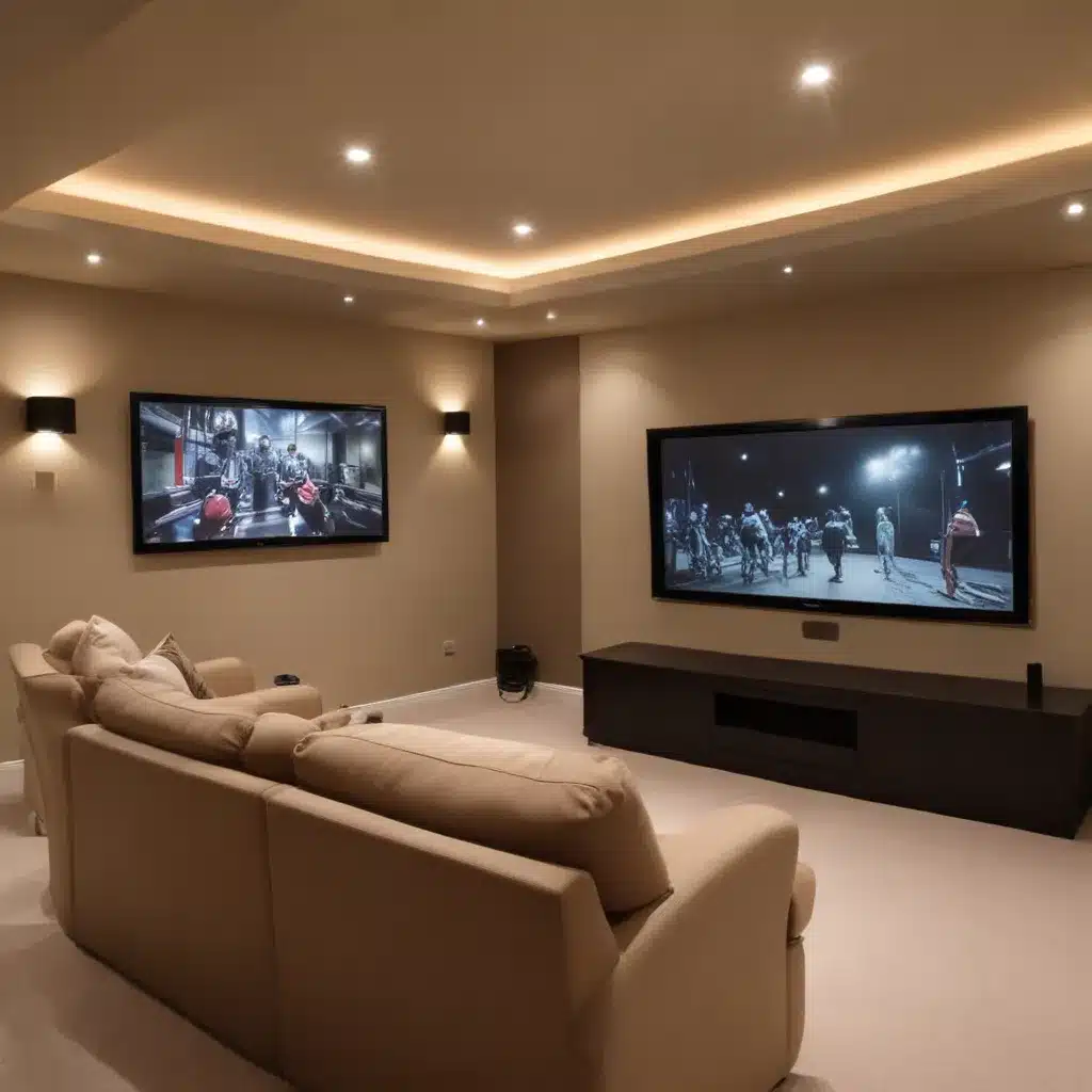 Creating a Basement Home Cinema Room