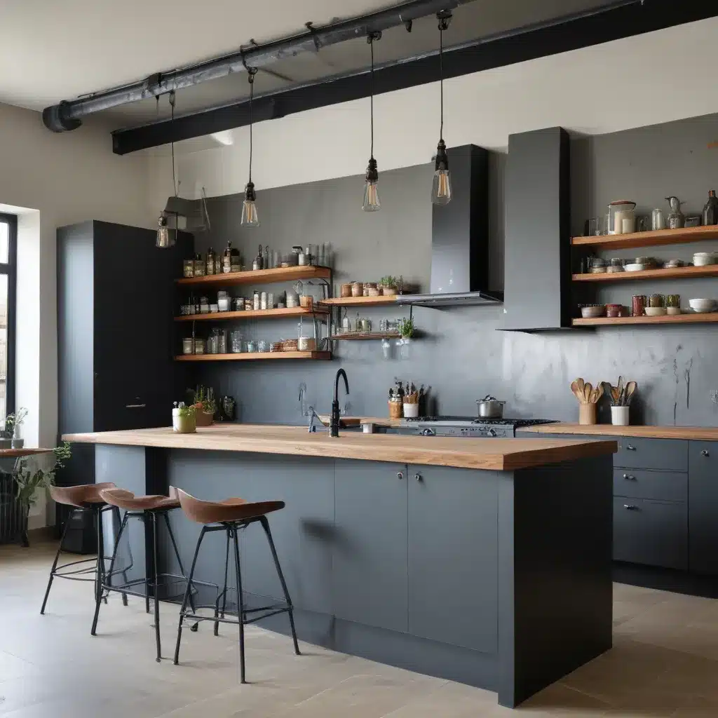 Creating an Industrial Style Kitchen