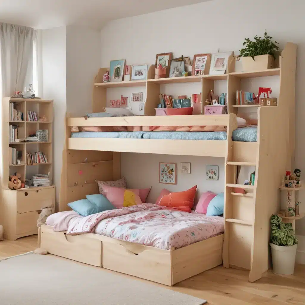 Creative Kids Bedroom Storage Solutions