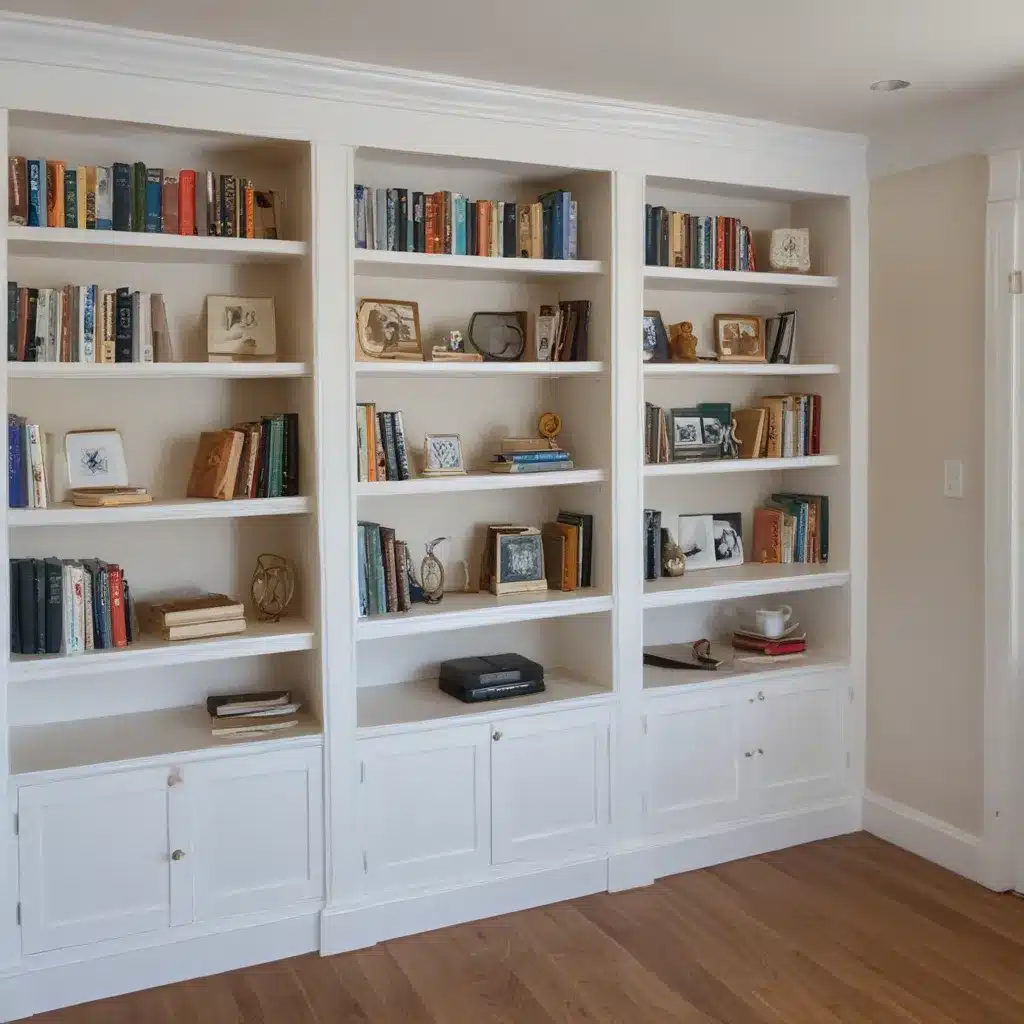 Custom Bookshelves and Built-Ins For Added Character