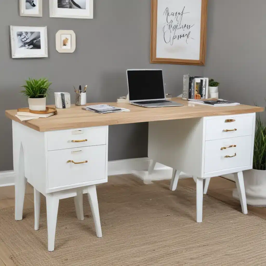 DIY Furniture Makeovers for a Stylish Home Office on a Budget