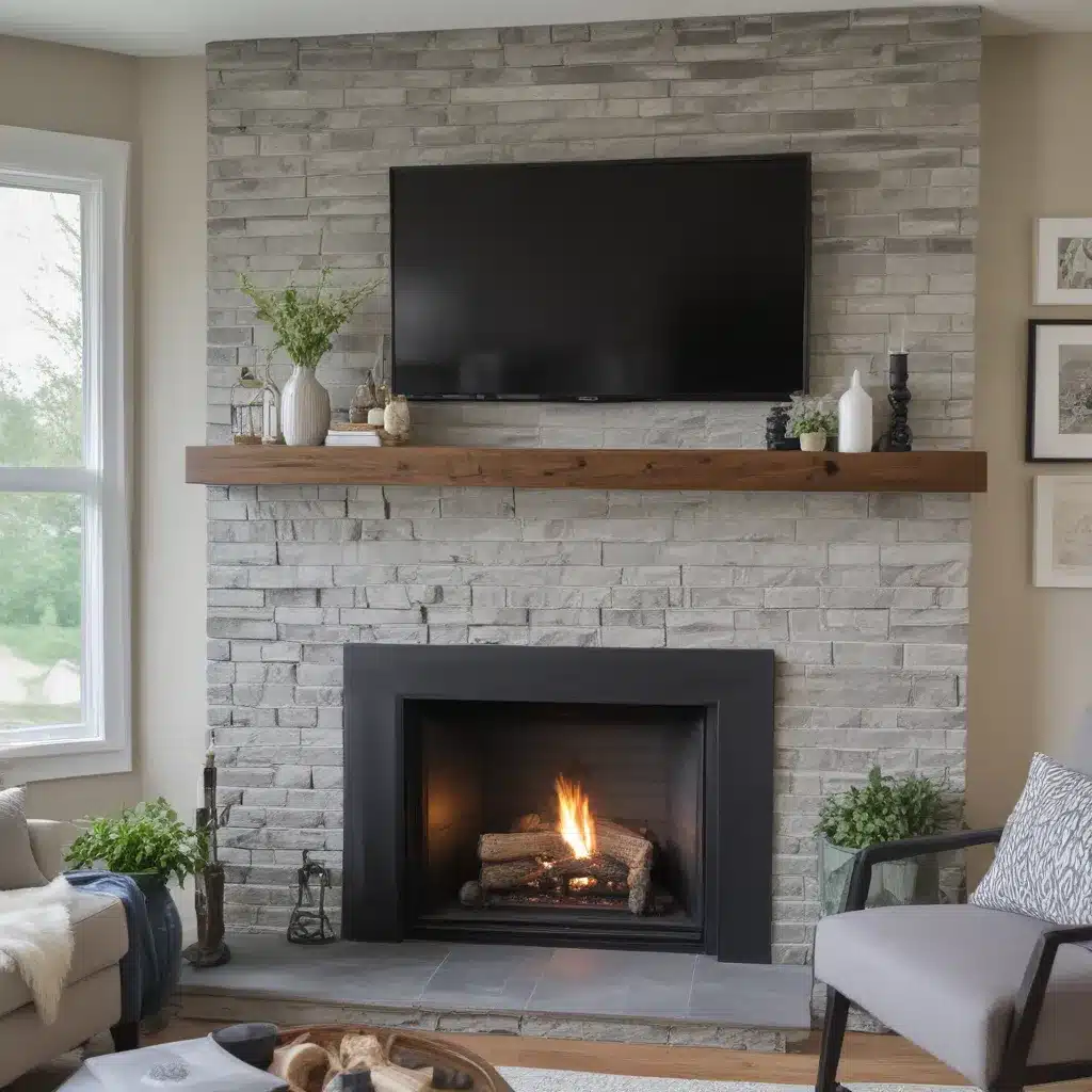 DIY Ideas To Modernize Your Stodgy Fireplace