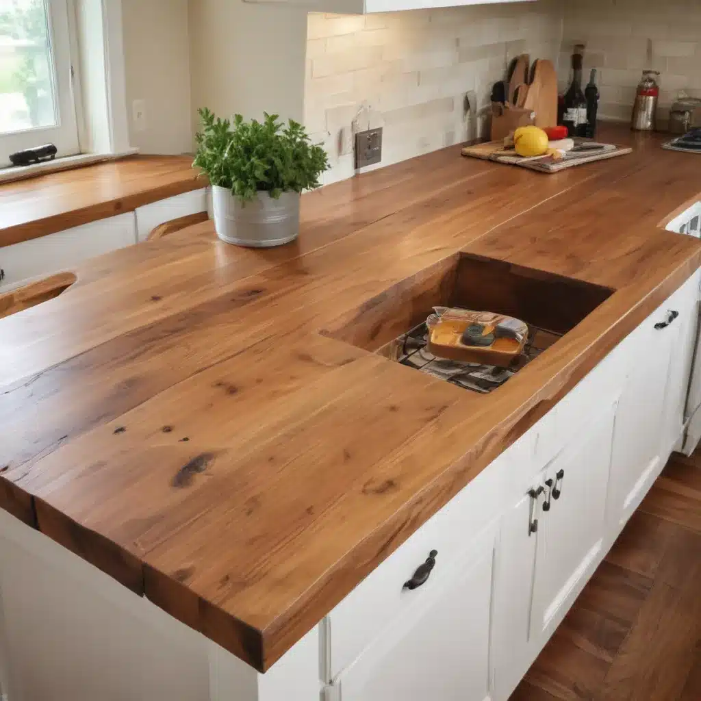 DIY Wooden Countertops Add Rustic Charm To Any Kitchen